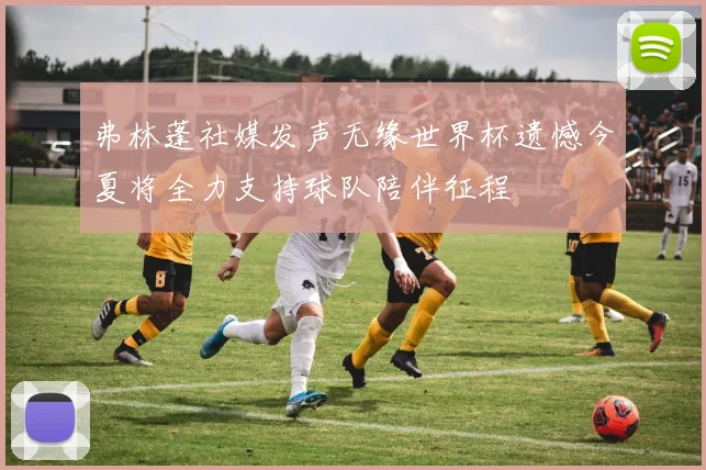 弗林蓬社媒发声无缘世界杯遗憾今夏将全力支持球队陪伴征程